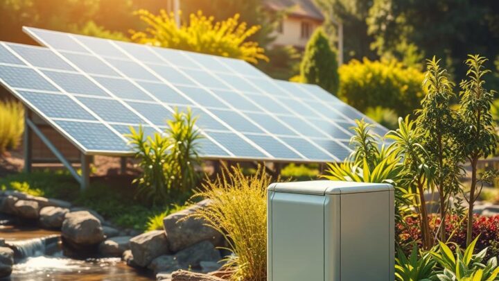 Solaranlage mit Speicher für Garten – Nachhaltige Energie