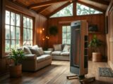 sparsame Elektroheizung für das Gartenhaus