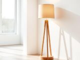 stehlampe holz selber bauen