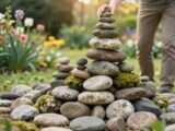steinhaufen im garten