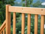 terrassen geländer holz selber bauen