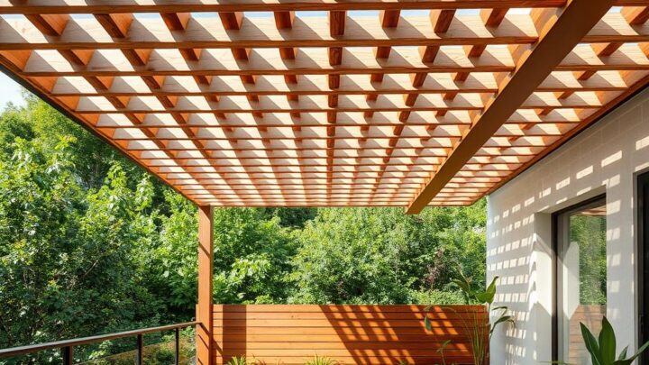 Terrassen Lamellendach selber bauen – DIY Anleitung
