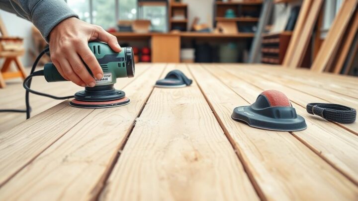 Terrassendielen schleifen – Anleitung für Heimwerker