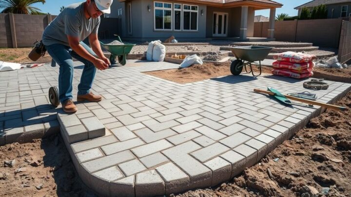 Terrassenplatten auf Beton verlegen – Verlegeanleitung