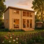 Fjordholz Tiny Gartenhaus Modell Dream Big 70 A| Rabatt: 26%|8x4m