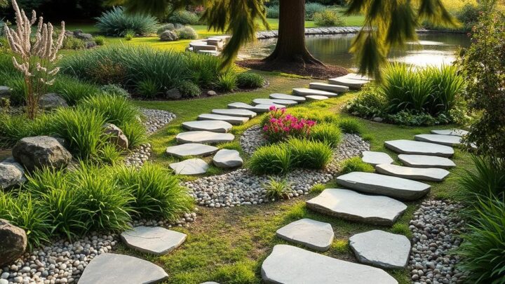 Trittsteine selber machen – DIY Gartengestaltung