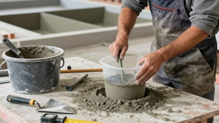 Verarbeitung Trockenbeton: Anleitung für perfekte Ergebnisse