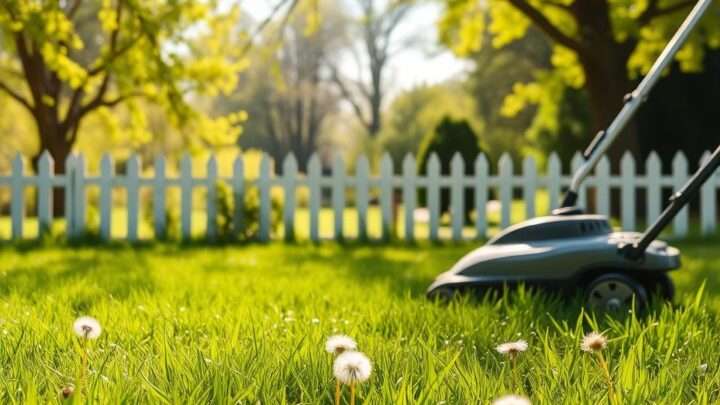 Der richtige Zeitpunkt: wann das erste Mal Rasen mähen