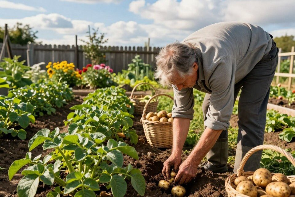 Wann erntet man Kartoffeln: Anleitung für Hobbygärtner
