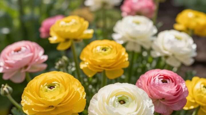 Wann und wie lange blühen Ranunkeln – Ihr Ratgeber