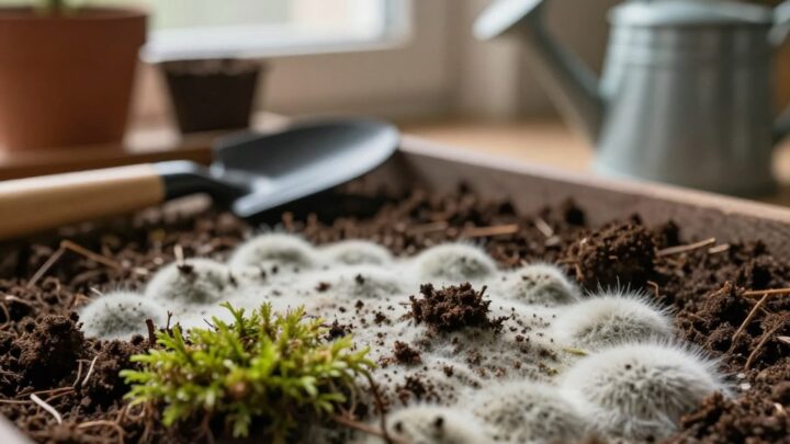 Warum schimmelt Blumenerde und was dagegen tun