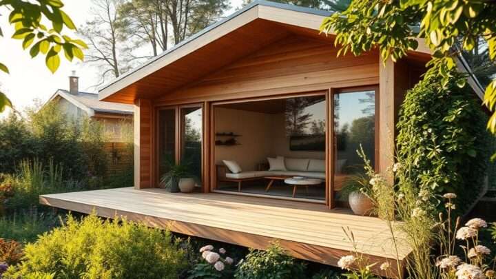 Was ein modernes Holzgartenhaus ausmacht: Ihre perfekte Gartenlösung