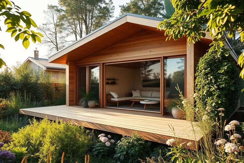 Was ein modernes Holzgartenhaus ausmacht: Ihre perfekte Gartenlösung