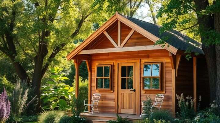 Optimales Holz für Gartenhäuser – Unsere Tipps