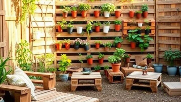 Was kann man aus Paletten für den Garten bauen? DIY-Projekte