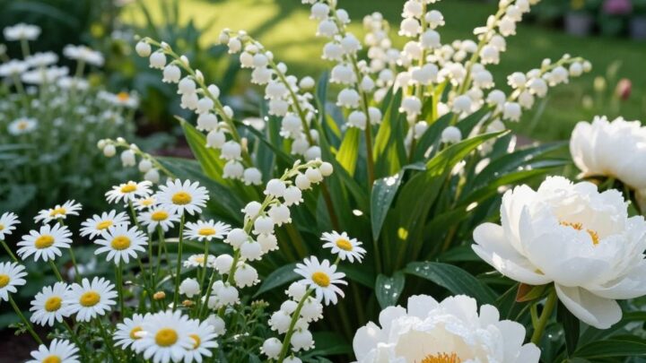 Weiß blühende Pflanzen für Ihren Garten
