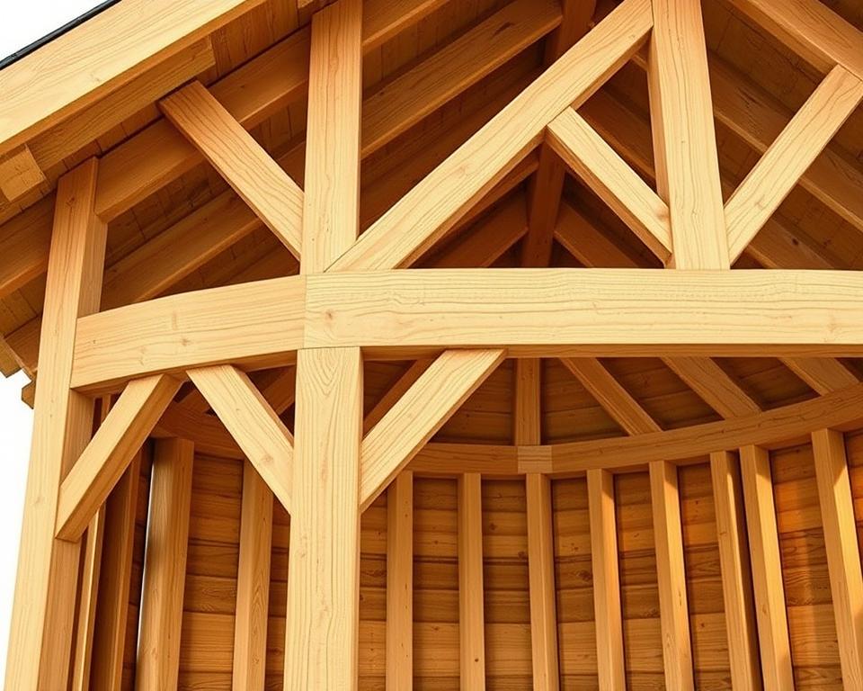 Welche Balkenstärke für Gartenhaus?