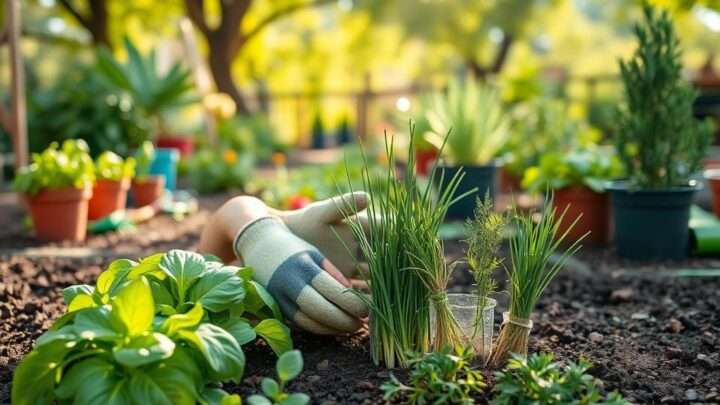 Erfahren Sie, welche Kräuter Sie zusammen pflanzen können