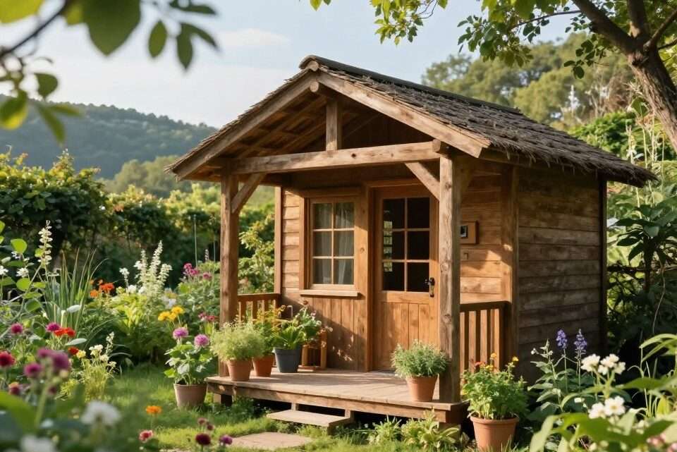 Luftfeuchtigkeit im Holz-Gartenhaus: Was ist normal?