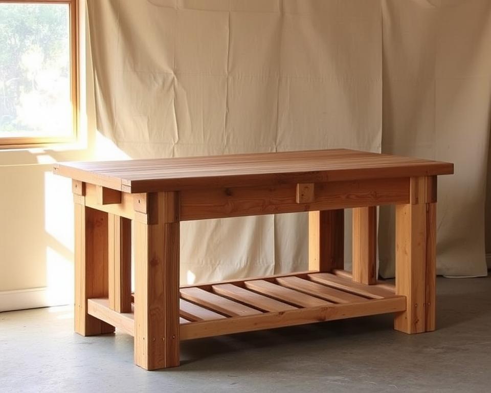 Werkbank aus Paletten selber bauen – DIY Anleitung