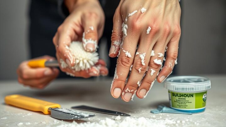 Wie bekommt man Bauschaum von den Händen – Tipps