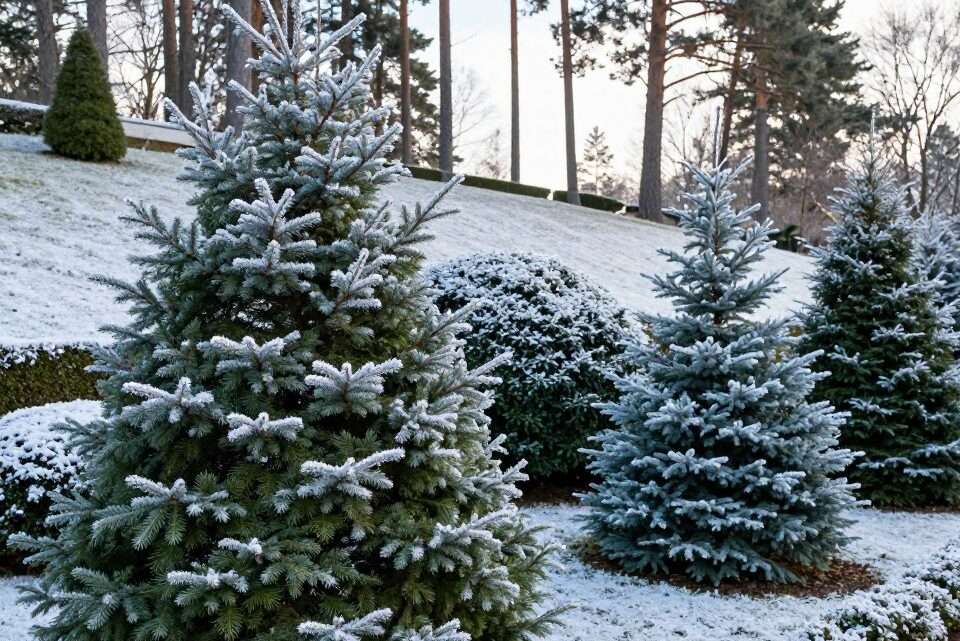 Die besten winterharten immergrünen Bäume für Ihren Garten