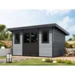 WPC Gartenhaus Modell Duo Color 12 m²| Rabatt: 26%|4x3m