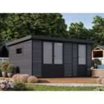 WPC Gartenhaus Modell Style DeLuxe 2-Raum 12,24 m²| Rabatt: 29%|4x3m